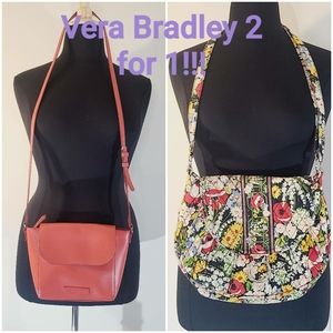 Vera Bradley bundle set 2 for 1 red & floral bogo